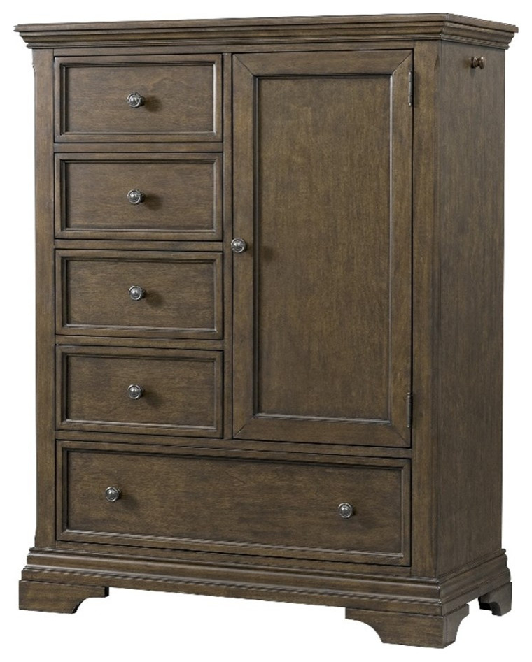 Westwood Design Olivia Traditional Wood Chifferobe In Rosewood Brown ... for
