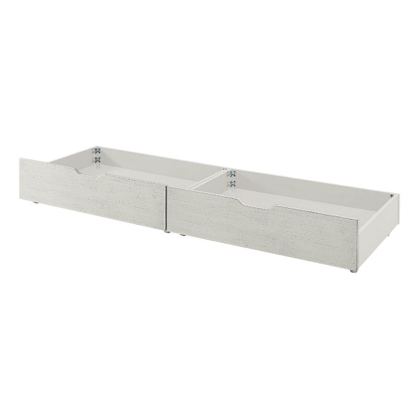 Westwood Design Olivia Wood Storage Drawers In Brushed White (Set Of 2 ... for The Enduring Appeal of Westwood Design Olivia Wood Storage