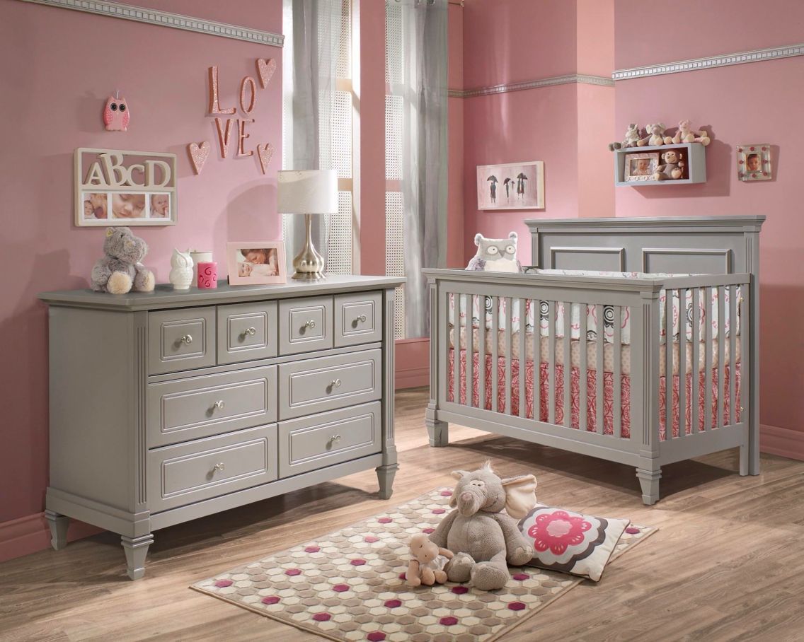 Wooden Rail Trim At Top | Baby Nursery Furniture, Baby Nursery ... intended for