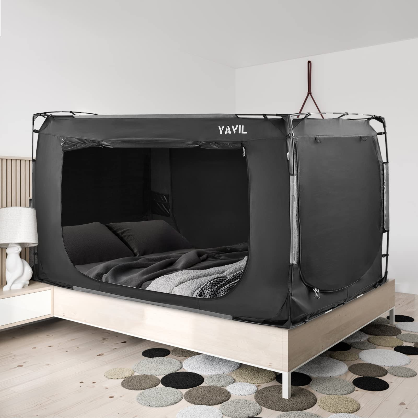 Yavil Bed Tent Bed Canopy Twin Size, Portable Sleeping Tents Dream ... with Making Sleep Exciting The Stuart Circles Twin Bed with Blue Tent