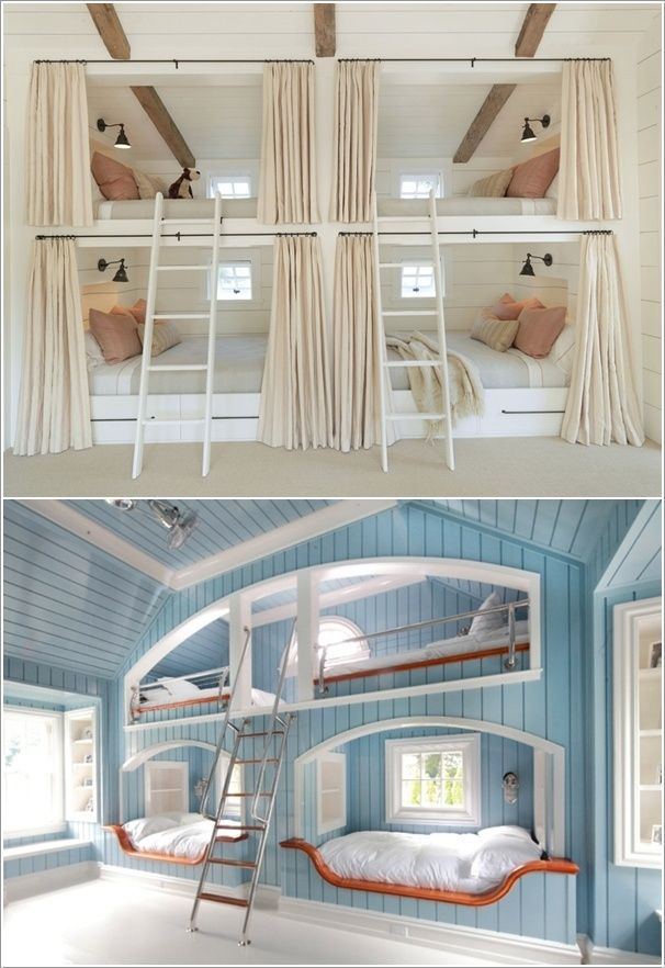 10 Built-In Bunk Bed Kids Rooms With Clever Use Of Space | Bunk Beds ... pertaining to