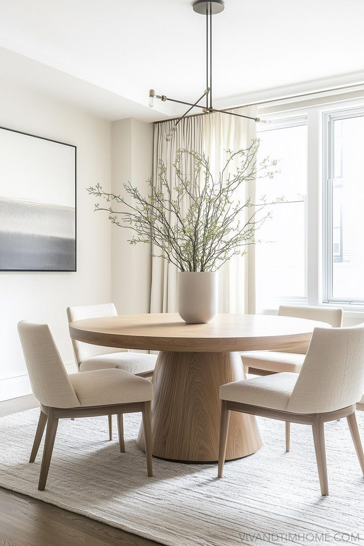 12 Best Modern Round Dining Tables To Elevate Your Home | Modern Dining ... within Elevate Your Dining Space With Insights on the Shelley Table