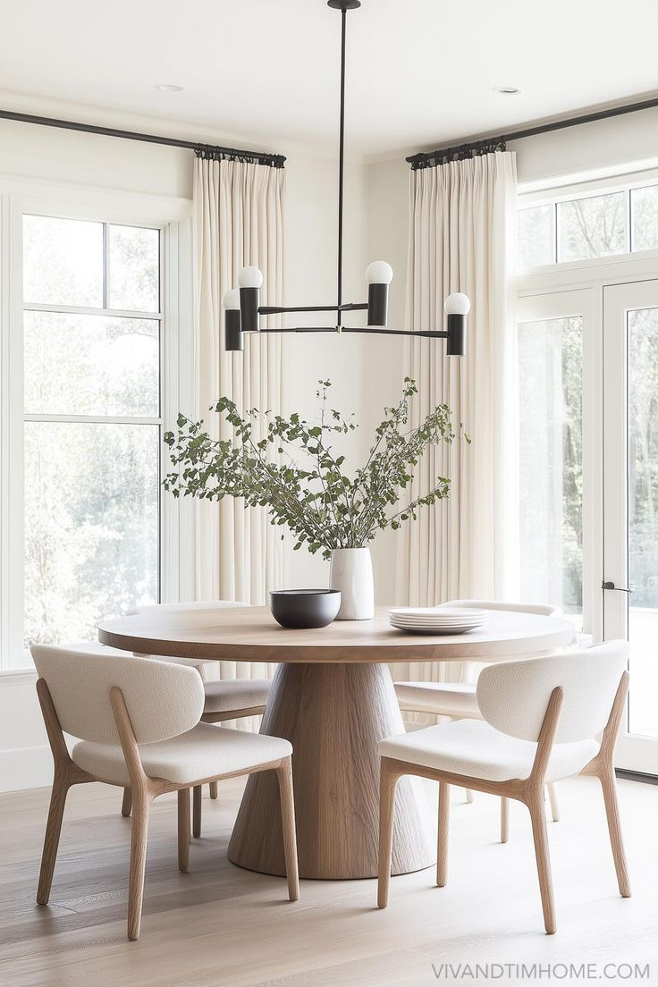 12 Best Modern Round Dining Tables To Elevate Your Home | Round Dining ... within