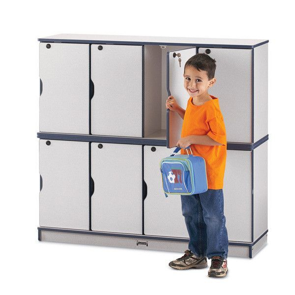 #1272 Rainbow Accents® Stacking Lockable Lockers - Double Stack In 2022 ... throughout