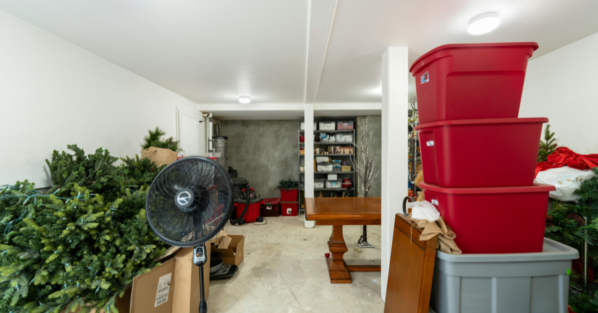 15 Basement Storage Ideas To Maximize Your Space Effectively intended for Maximizing Your Space with Green Double Stack Rainbow Lockers