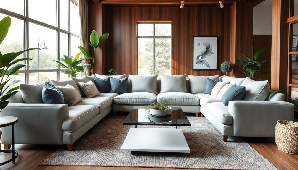 15 Best Large Sectional Sofas For Ultimate Comfort And Style In Your ... in What to Look for in an 80" Upholstered Sofa for Ultimate Comfort