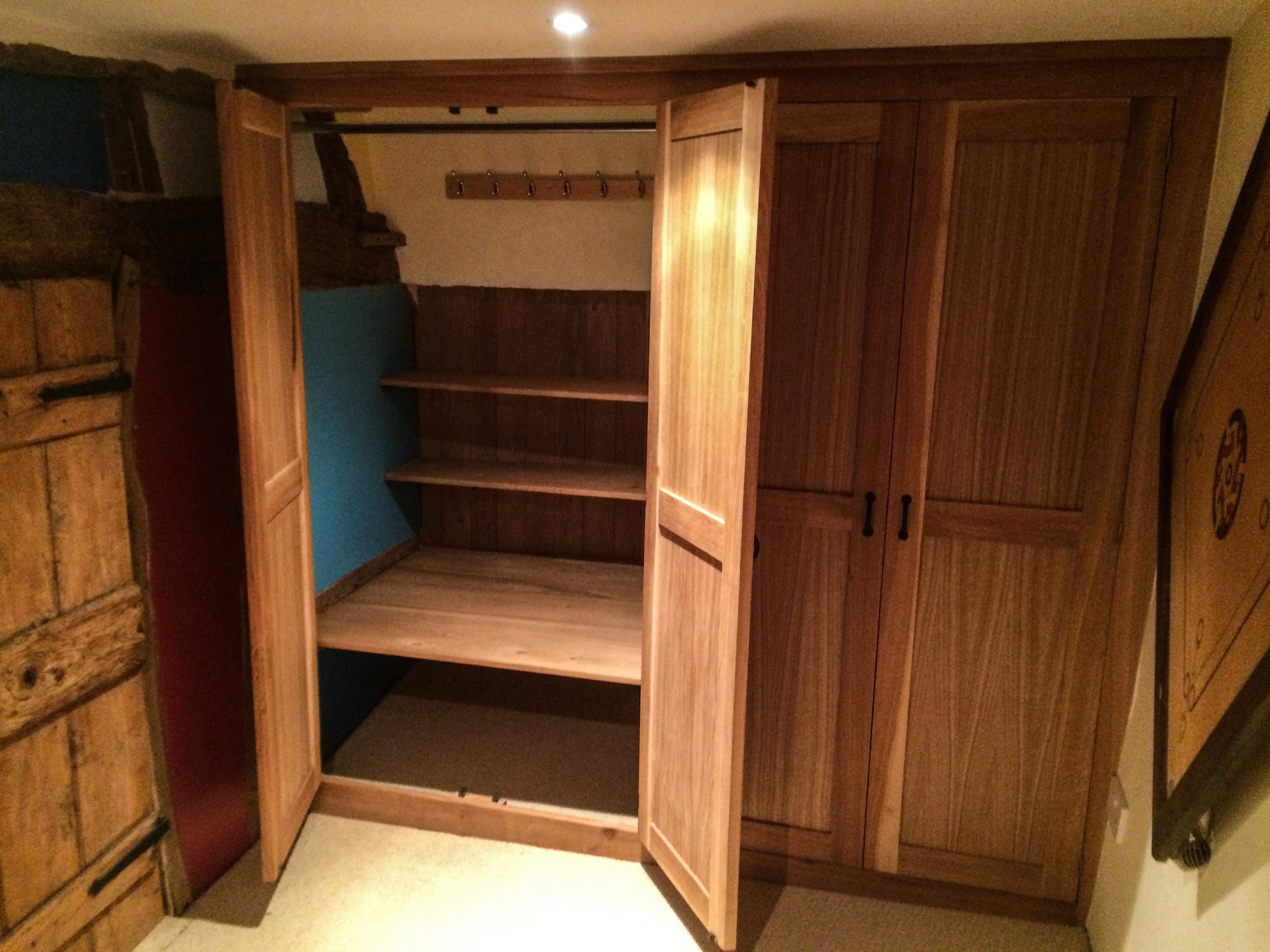 15 Inspirations Solid Wood Built In Wardrobes within Durability and Style Oak Solid Wood Wardrobes for Growing Families