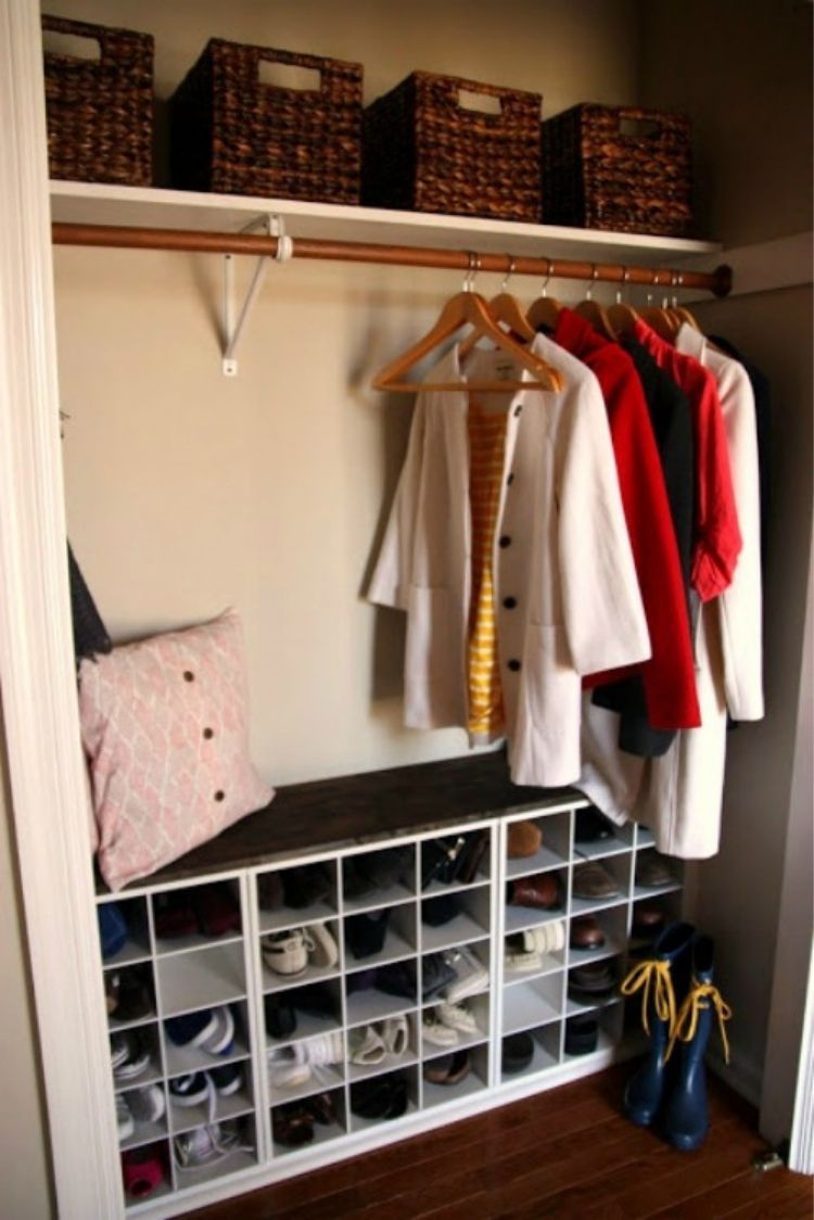 18 Coat Closet Organization Tricks For Busy Families – Project Isabella for More Than Just Storage Creative Uses for Your Yellow Coat Locker