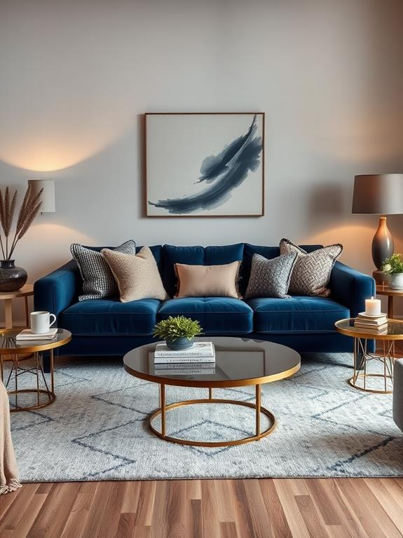 20 Blue Living Room Decor Ideas regarding