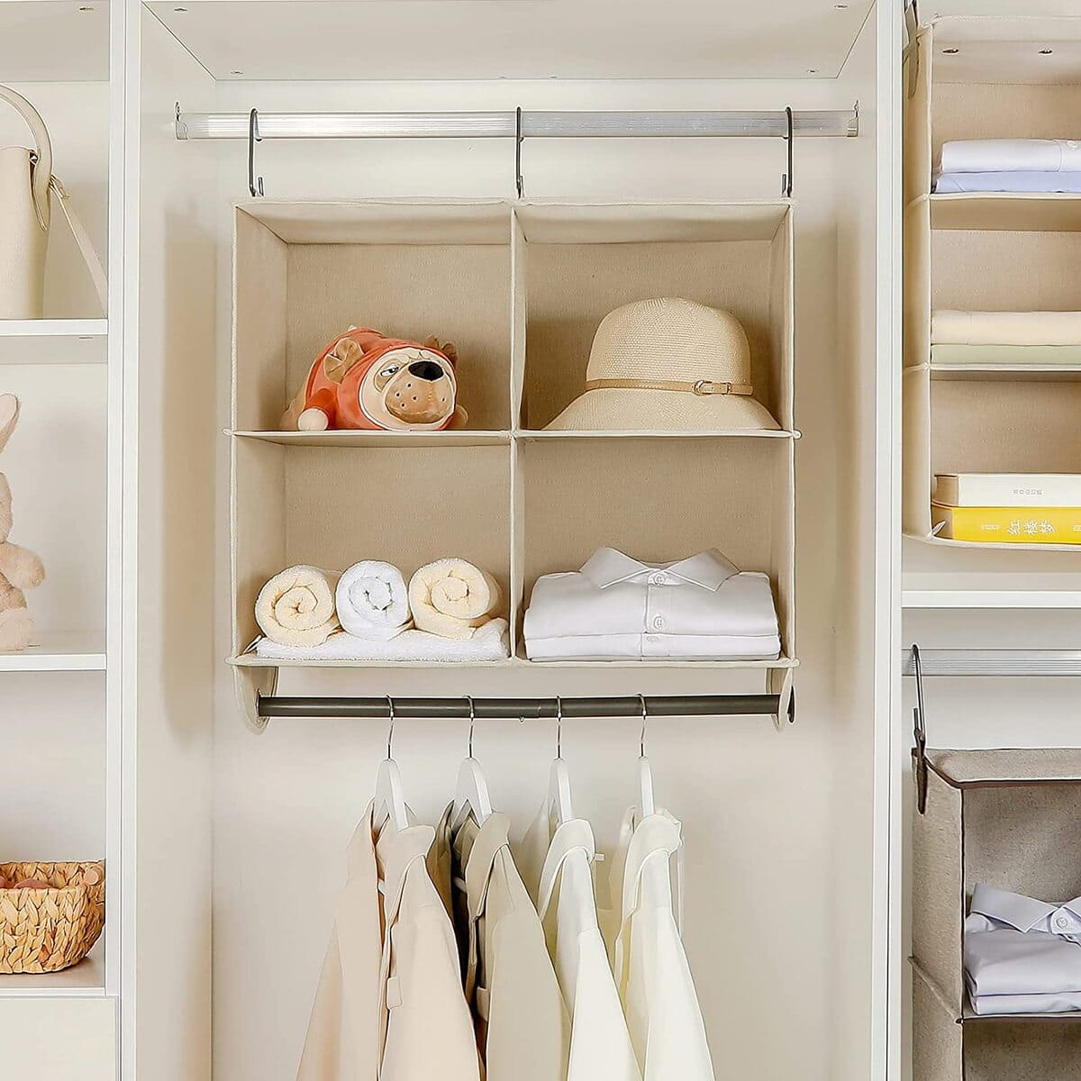 20 Small Closet Organization Ideas To Maximise Your Wardrobe Space ... with