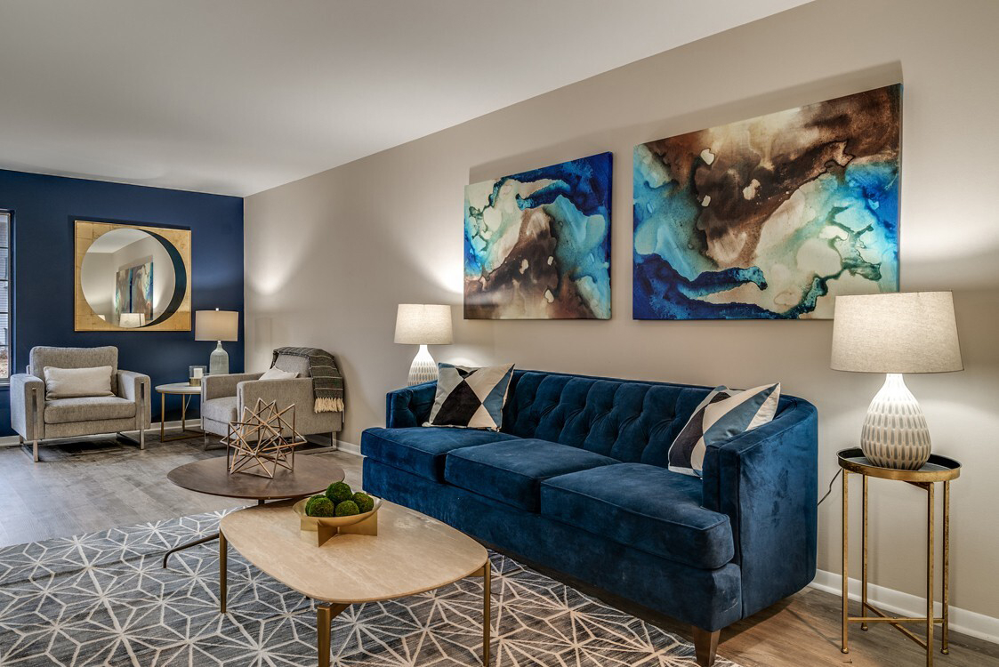 20 Stylish Living Room With Navy Blue Sofas regarding Finding Your Perfect Navy Blue Sofa for Modern Urban Living