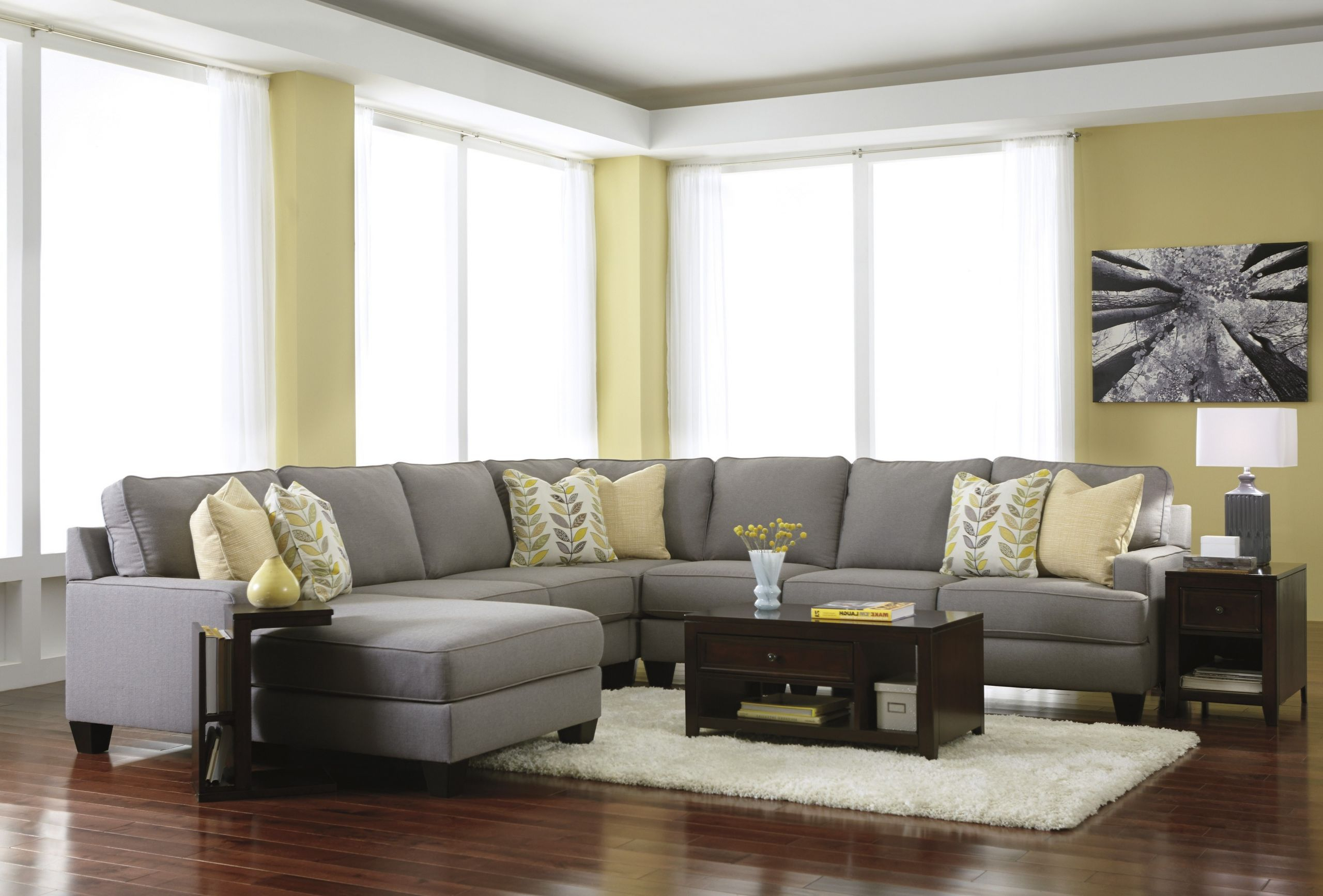 22 Fascinating Grey Sectional Living Room Ideas - Home Decoration And ... regarding Transform Your Living Space with a Gray Modular Sectional Sofa