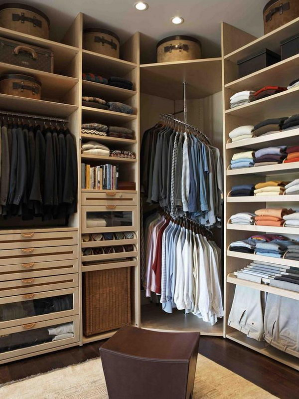 25 Creative Ideas For Bedroom Storage - Hative regarding