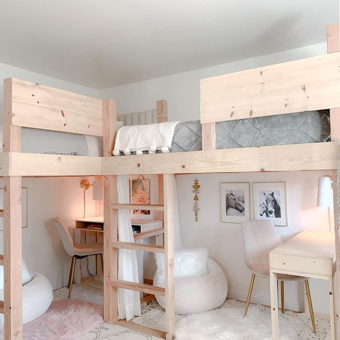 25 Loft Bed Ideas For Kids | Loft Beds For Small Rooms, Diy Loft Bed ... inside