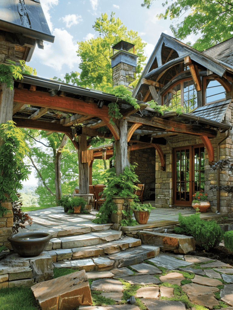 25 Rustic Home Exterior Ideas For Curb Appeal for The Enduring Appeal of the Westwood Urban Rustic Design