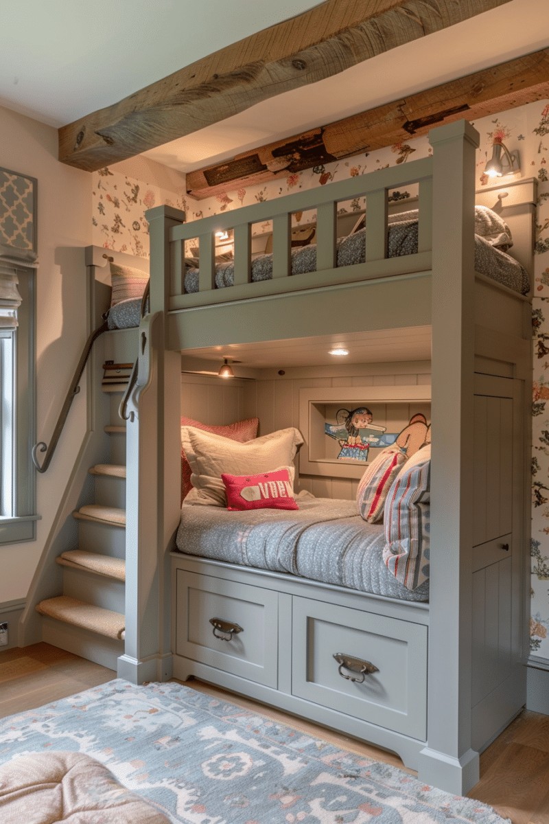25 Unique & Chic Bunk Bed Ideas: Smart Solutions For Small Bedrooms ... regarding