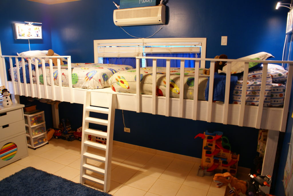 27 Diy Loft Beds For Kids To Have Fun Space Under Their Bed – Home And ... with Beyond the Tent A Guide to Enhancing Your Child's Loft Bed Experience