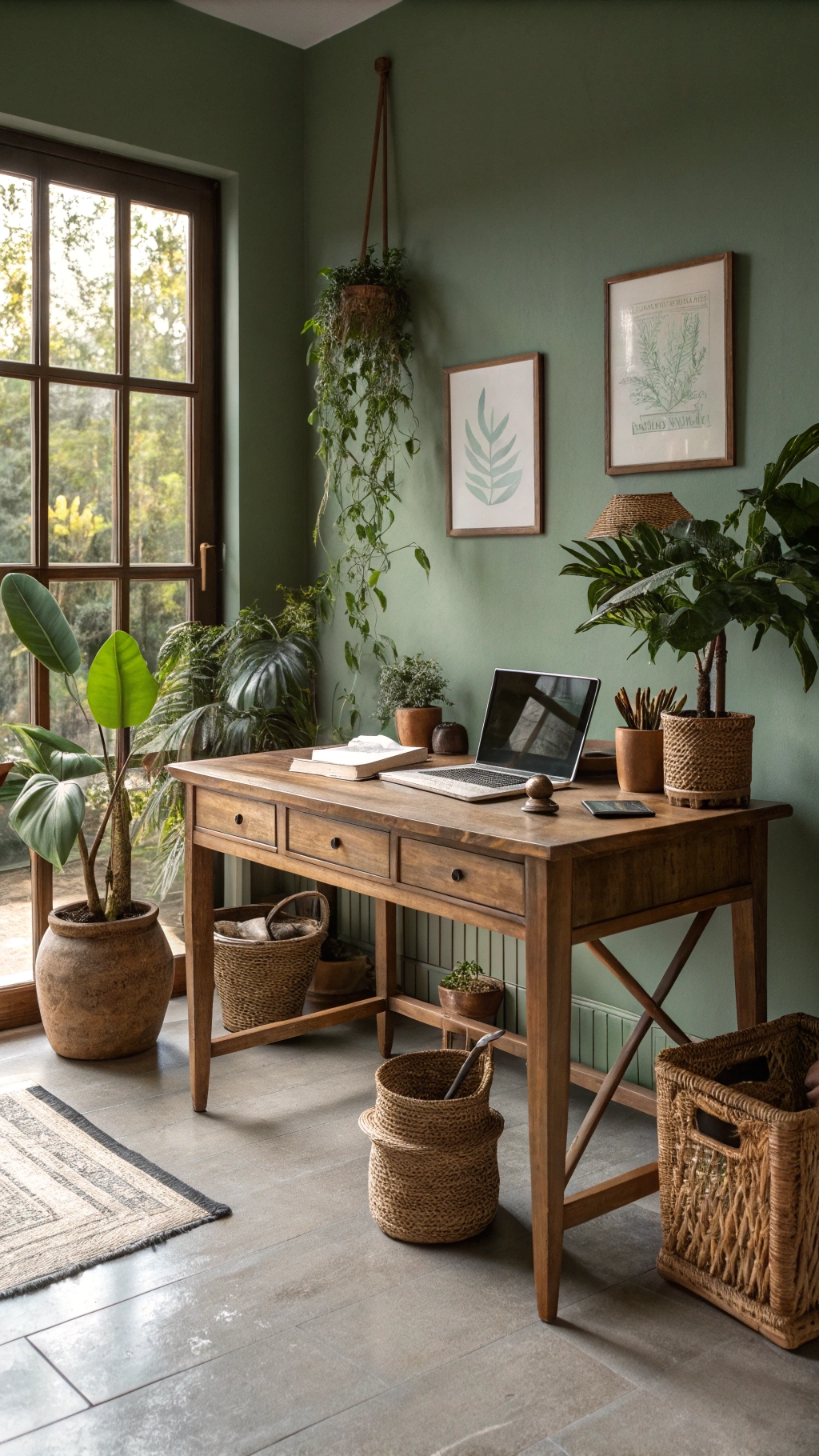 27 Earthy Office Space Ideas To Transform Your Workspace Naturally ... for
