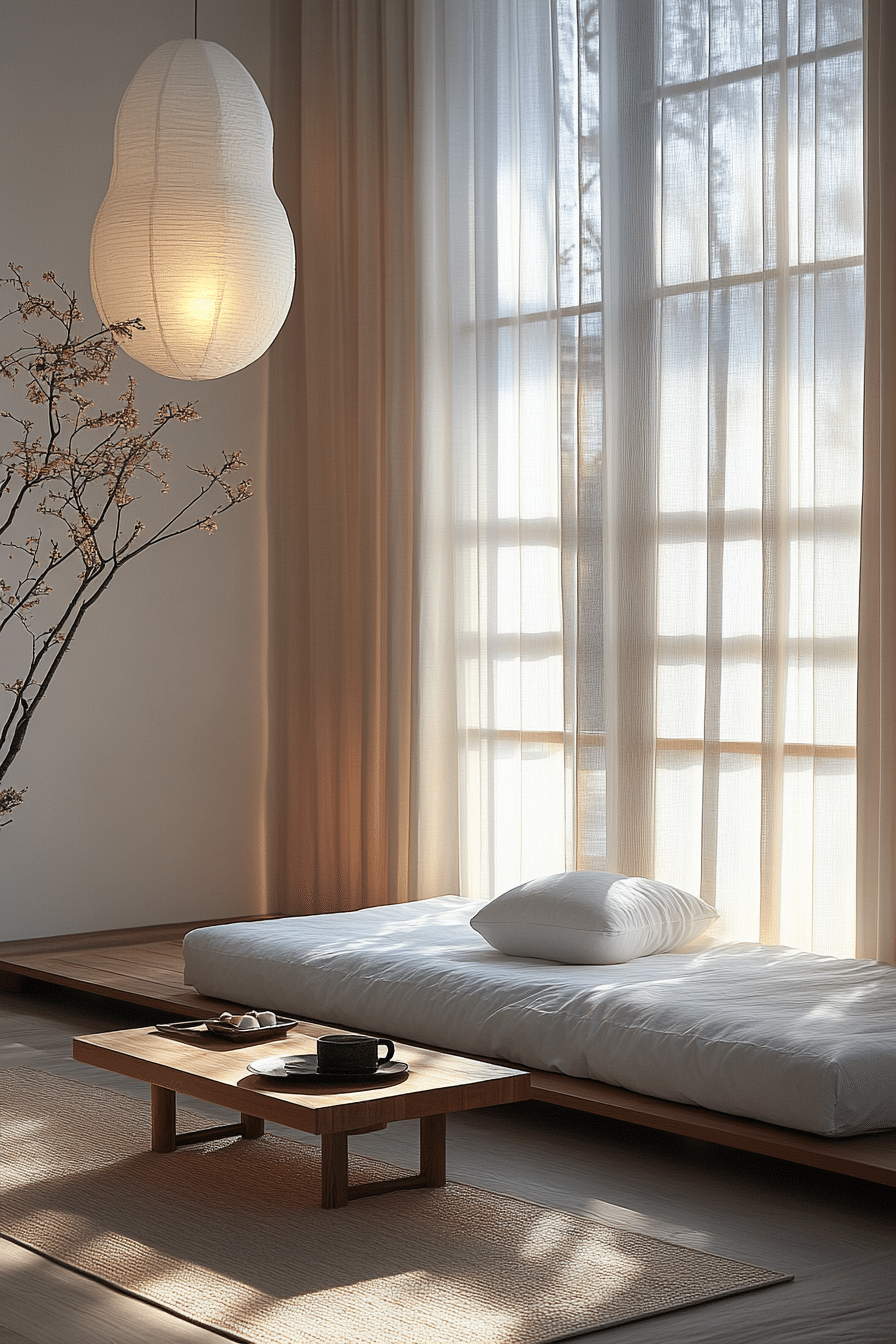 29 White Aesthetic Bedroom Ideas To Achieve A Chic And Peaceful Vibe ... inside Achieving a Serene Bedroom Aesthetic with the White Washed Natural Dresser