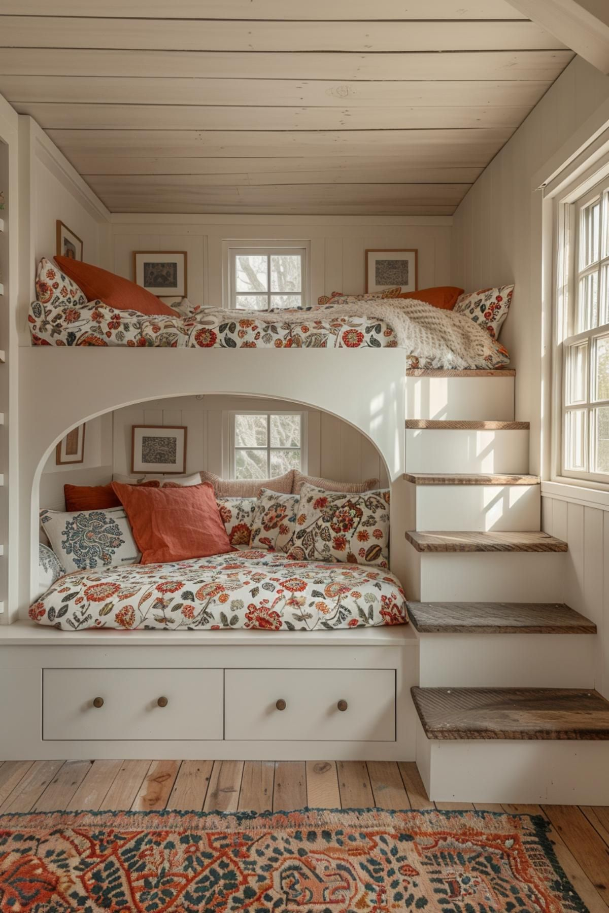40 Bunk Room Ideas: Designs For Fun, Space-Saving Solutions | Bunk Room ... intended for