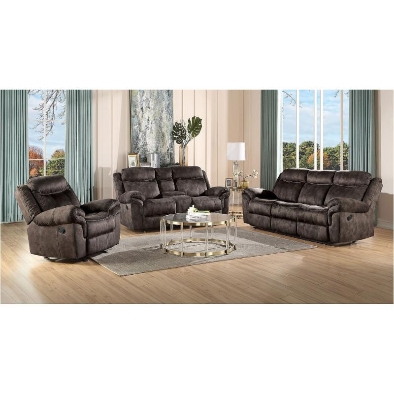 55020 Acme Furniture Zubaida - Brown Brown Sofa within