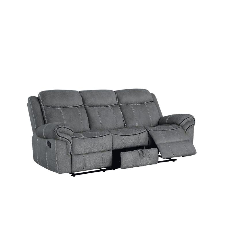 55025 Acme Furniture Zubaida - Gray Gray Sofa throughout Integrating Tech into Your Living Space The ACME Zubaida Sofa