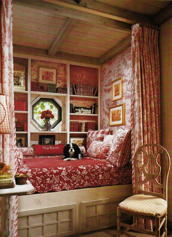 65 Wonderfully Cozy Reading Nooks For Book Lovers | French Country ... regarding