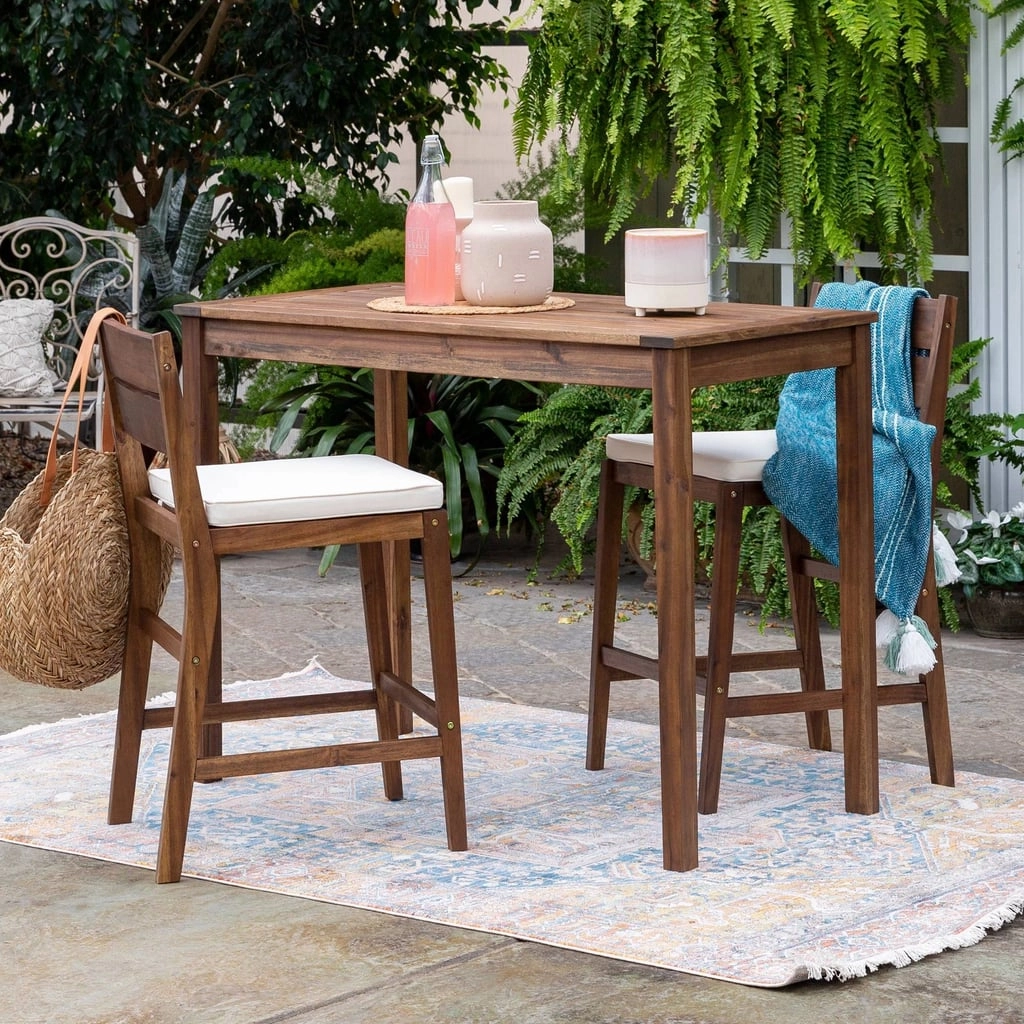 Acacia Counter Height Dining Group | Best Outdoor Furniture At Target ... inside Choosing the Right Acacia Counter Height Dining Set An Expert Guide