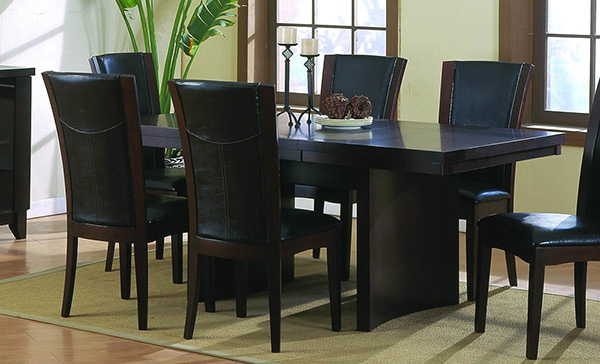 Add A Touch Of Class With 20 Black Dining Sets | Home Design Lover throughout