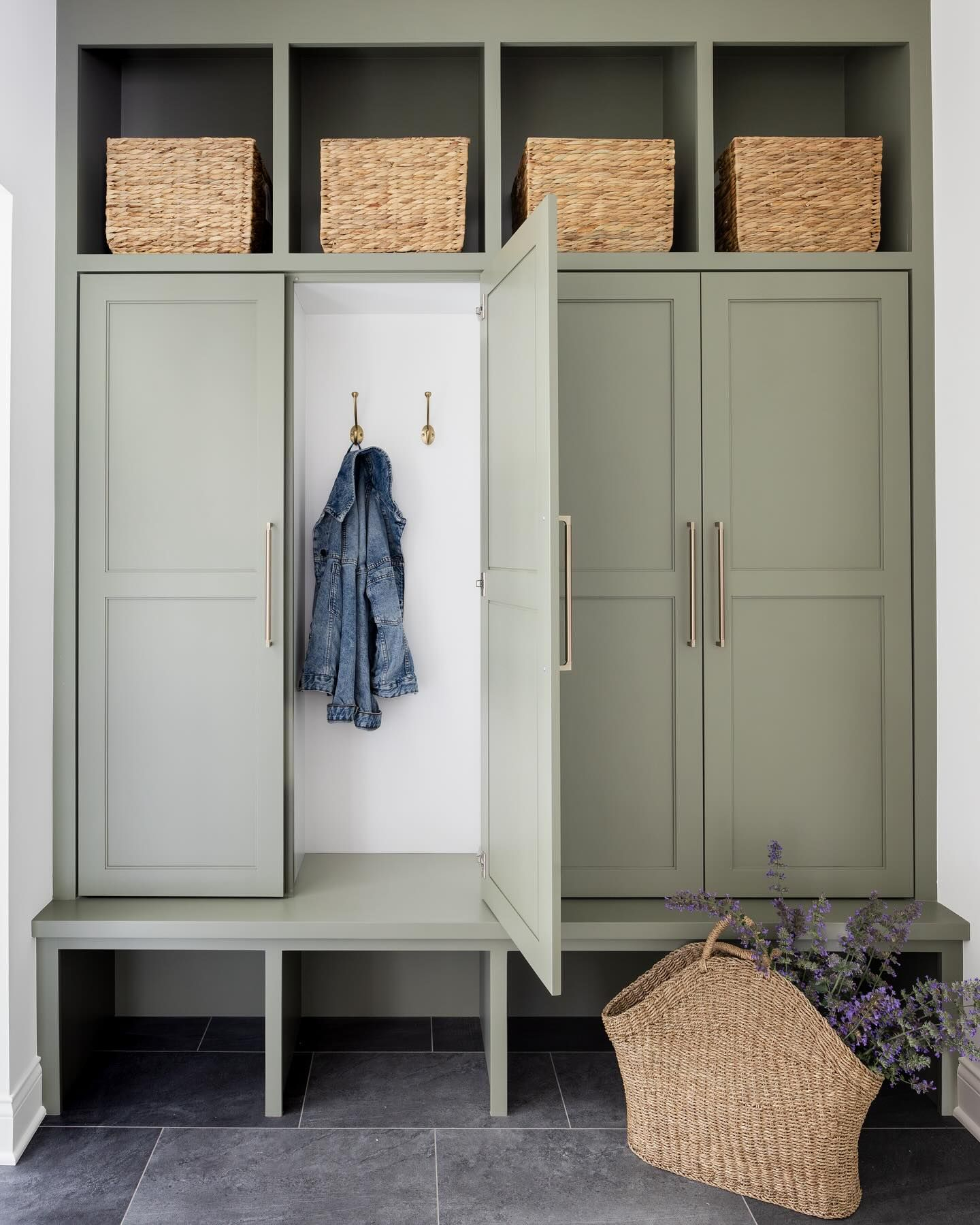 Alma Homes On Instagram: "This Mudroom Is The Perfect Example Of How ... within Creating Functional and Fun Toddler Zones Understanding Coat Locker Needs