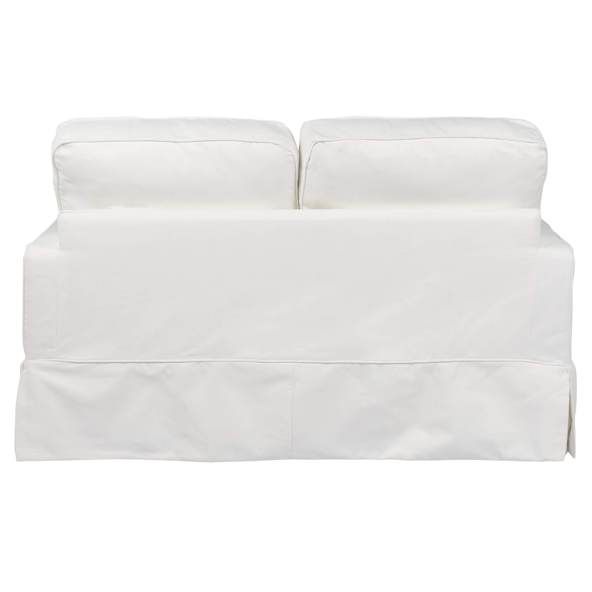 Americana Slipcovered Loveseat – Color 391081 Performance - Sunset Trading for