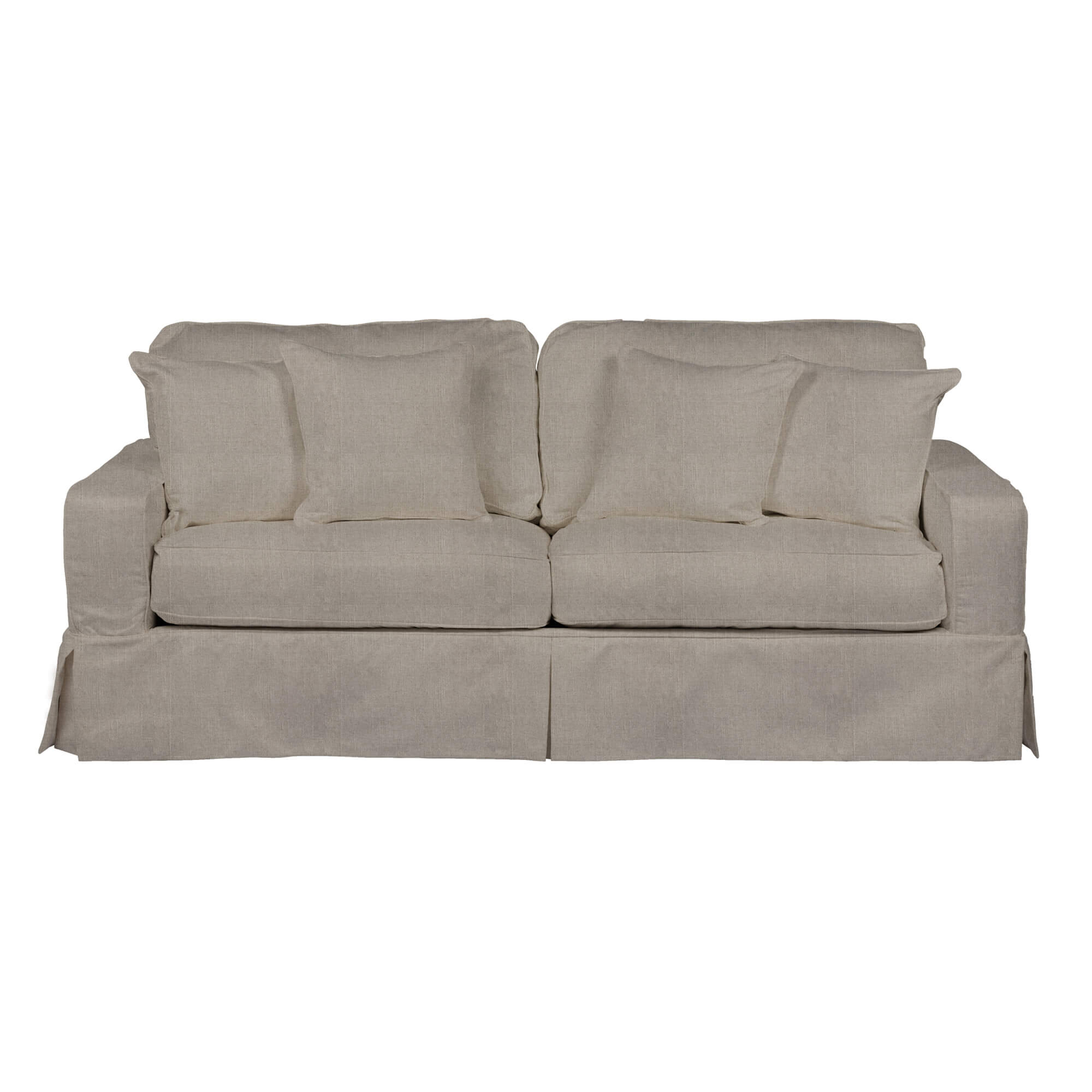 Americana Slipcovered Sofa – Color 220591 Performance - Sunset Trading inside Understanding the Craftsmanship Behind the Americana Slipcovered Sofa