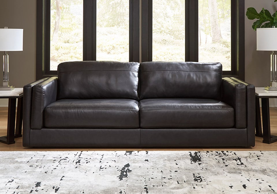Amiata Onyx Sofa | Cincinnati Overstock Warehouse inside