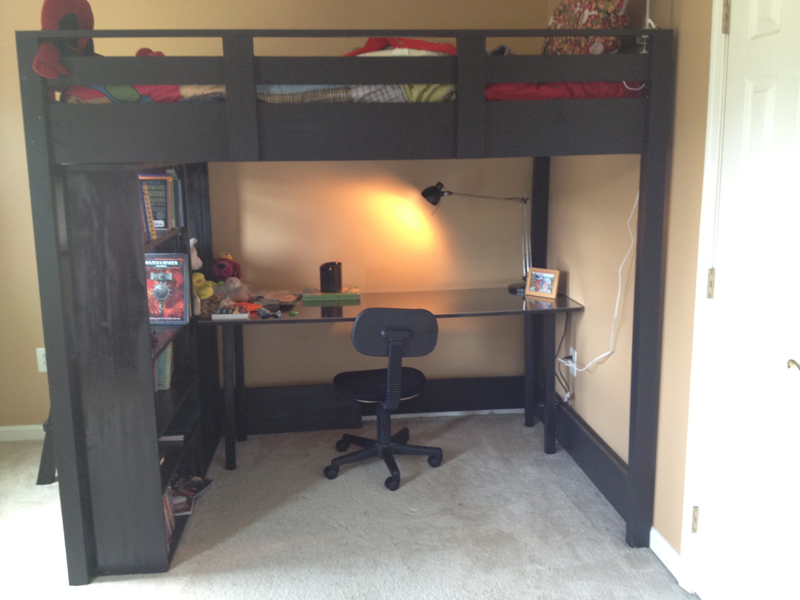 Ana White | A's Full Size Loft Bed - Diy Projects pertaining to