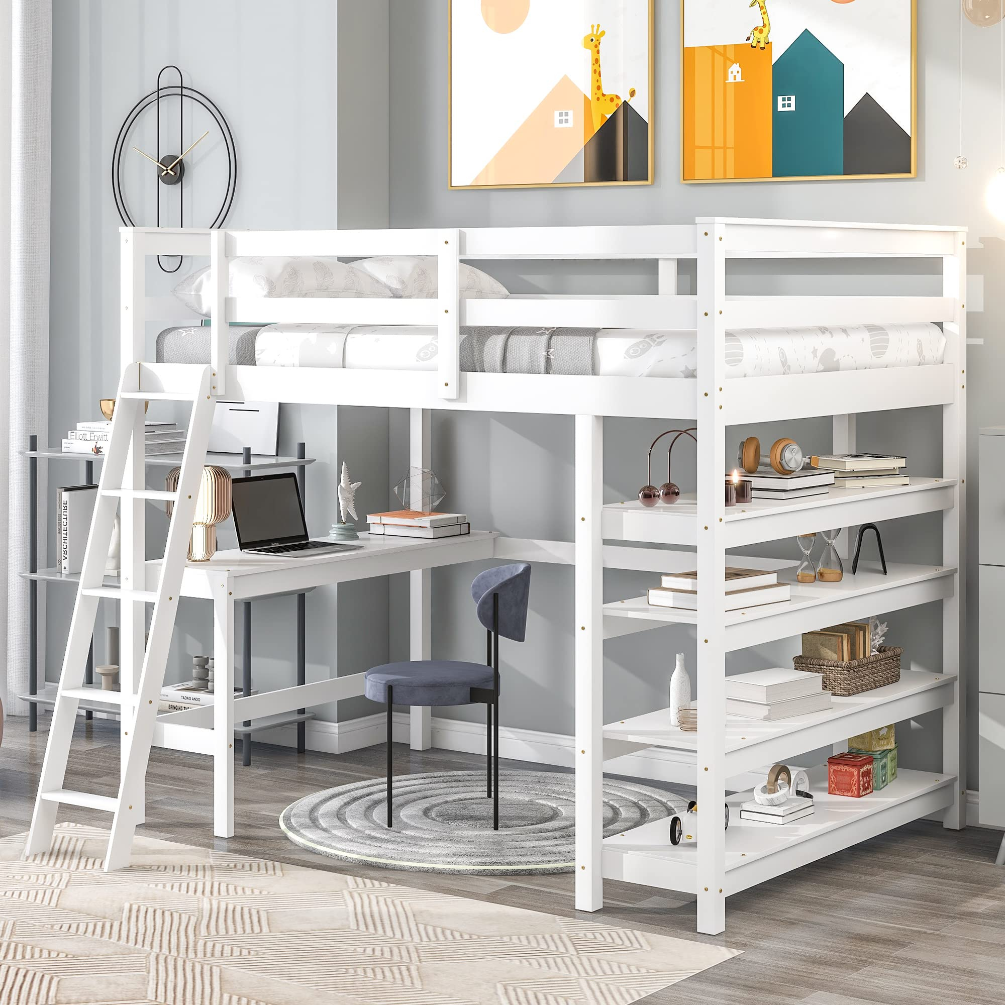Bed Loft Bed Frames At Randolph Rivera Blog inside Choosing the Right Loft Bed Understanding the Linon Z-Bedroom Full Size