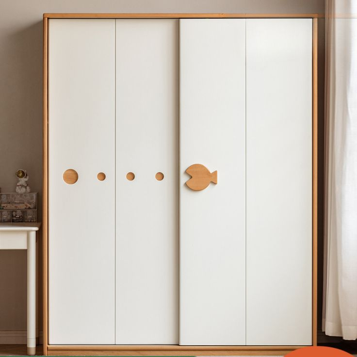 Beech Solid Wood Kids Wardrobe Sliding Door | Sliding Door Wardrobe ... inside Nurturing a Healthy Environment with Beech Solid Wood Kids Wardrobes