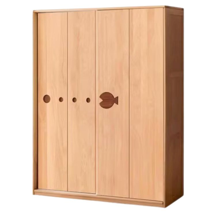 Beech Solid Wood Kids Wardrobe Sliding Door | Sliding Doors, Sliding ... intended for Nurturing a Healthy Environment with Beech Solid Wood Kids Wardrobes