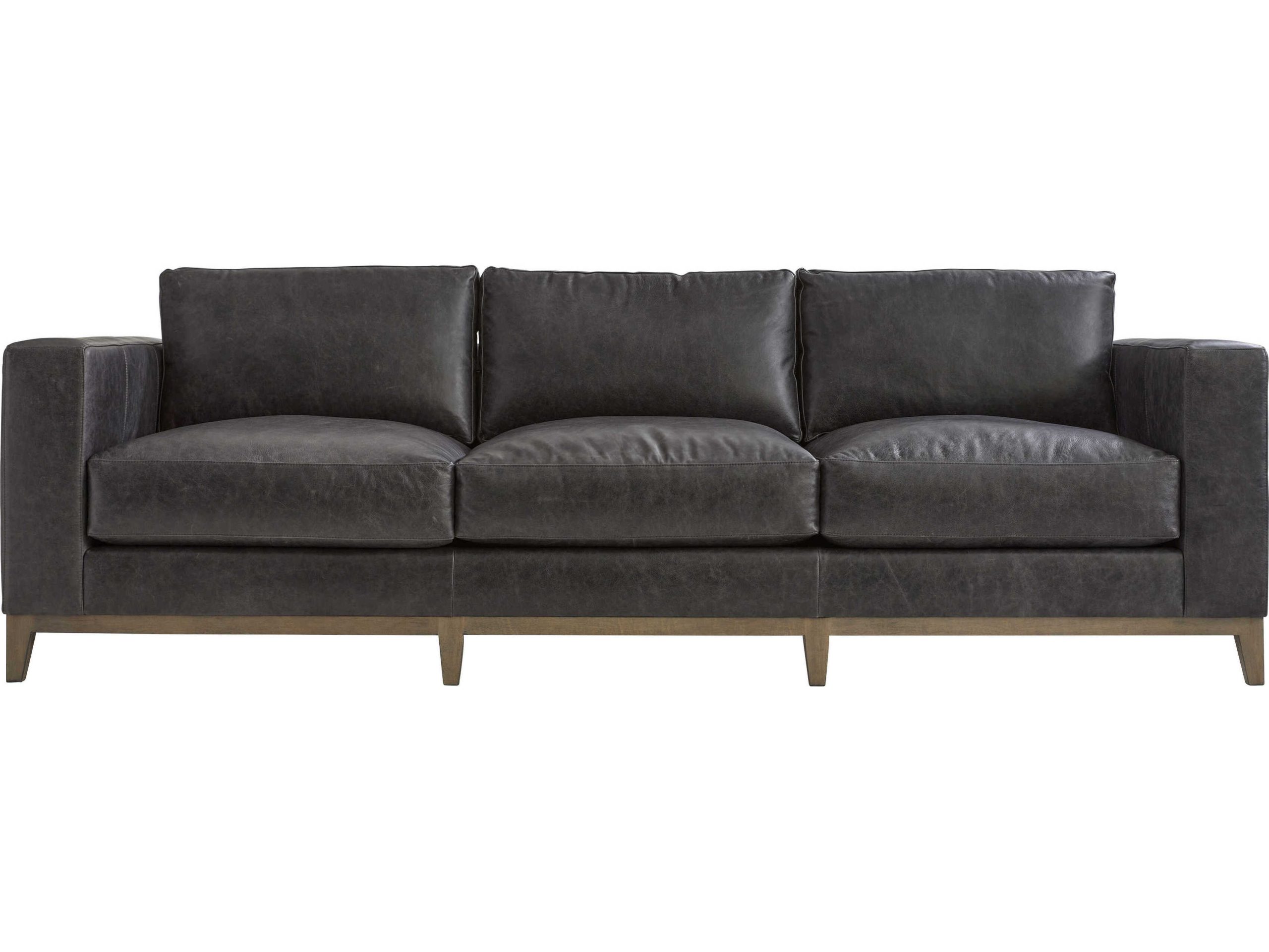 Bernhardt Noel Grey Leather Sofa | Bh7327Lo inside Exploring the Enduring Appeal of the Bernhardt Noel Sofa
