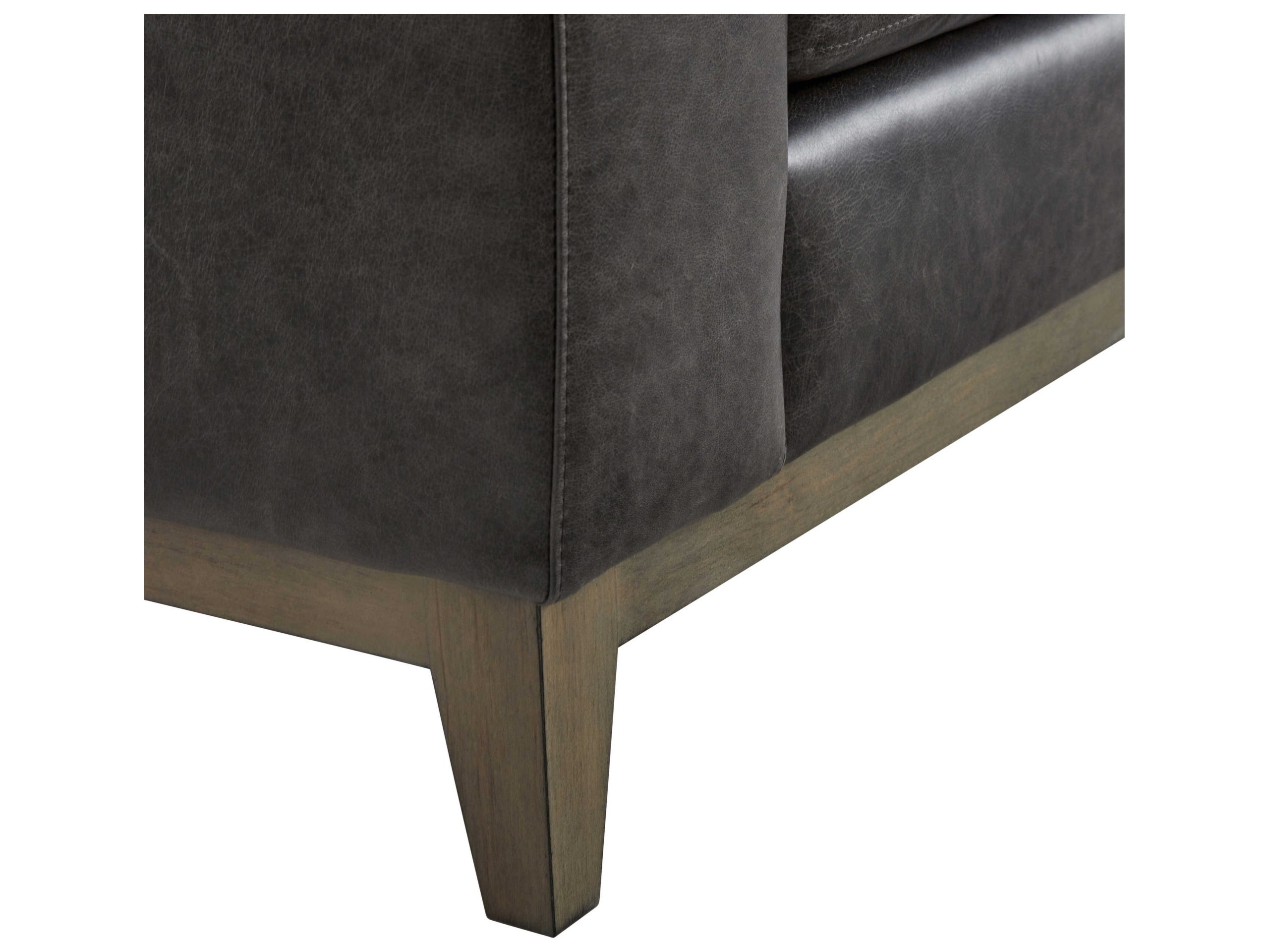 Bernhardt Noel Grey Leather Sofa | Bh7327Lo intended for Exploring the Enduring Appeal of the Bernhardt Noel Sofa