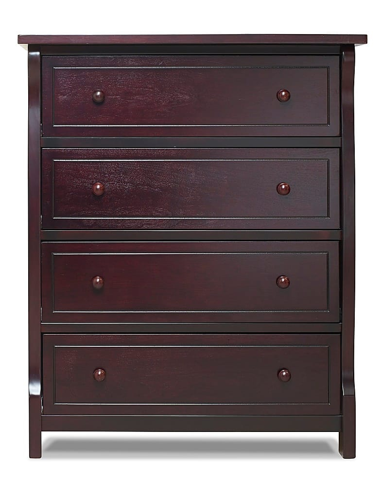 Best Buy: Sorelle Princeton Elite 4 Drawer Dresser Espresso 1110-E throughout