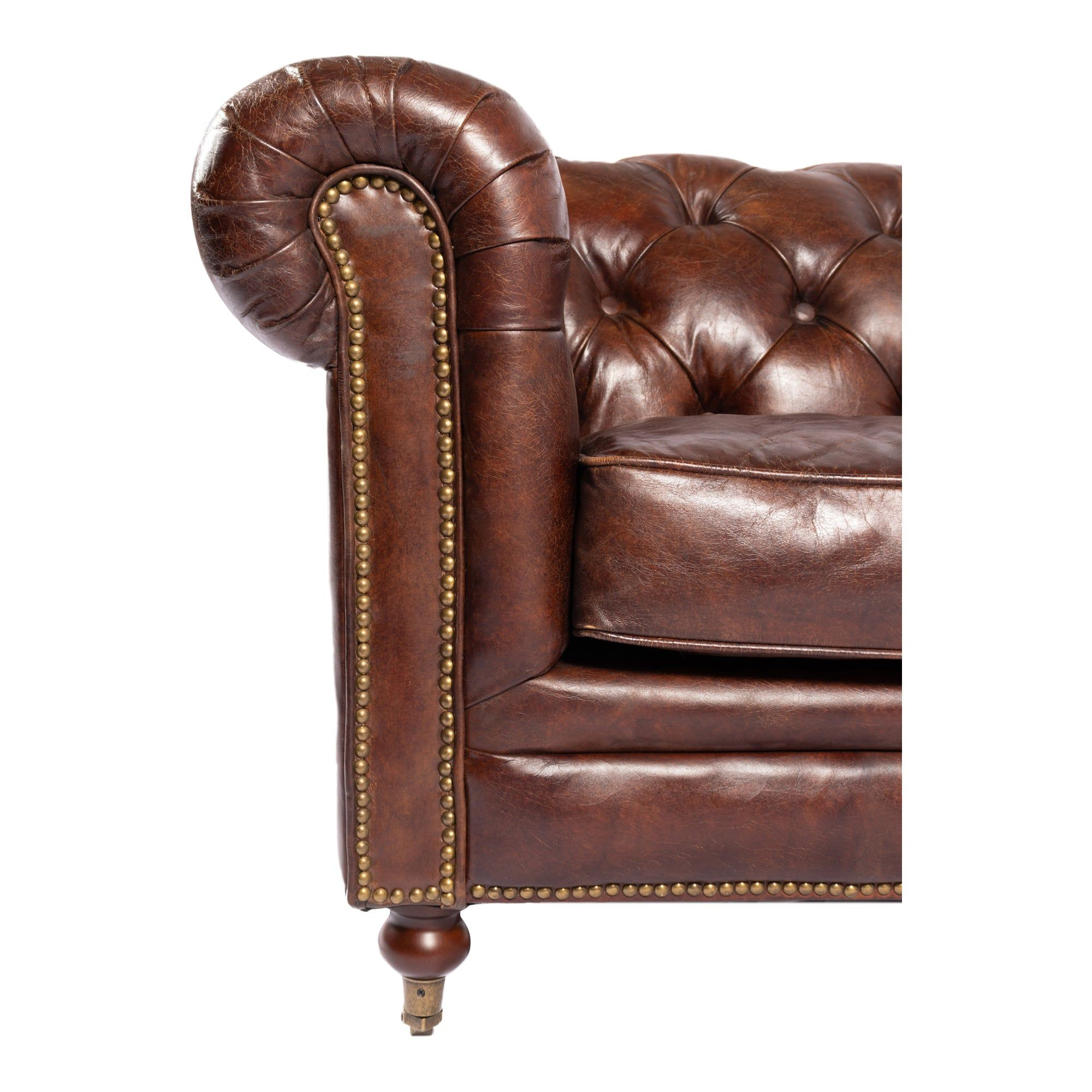 Birmingham Sofa In Onyx Black | Pk-1007-20 | Brown Sofa, Moes Home ... with Experiencing Luxury The Birmingham Sofa in Onyx Black Leather