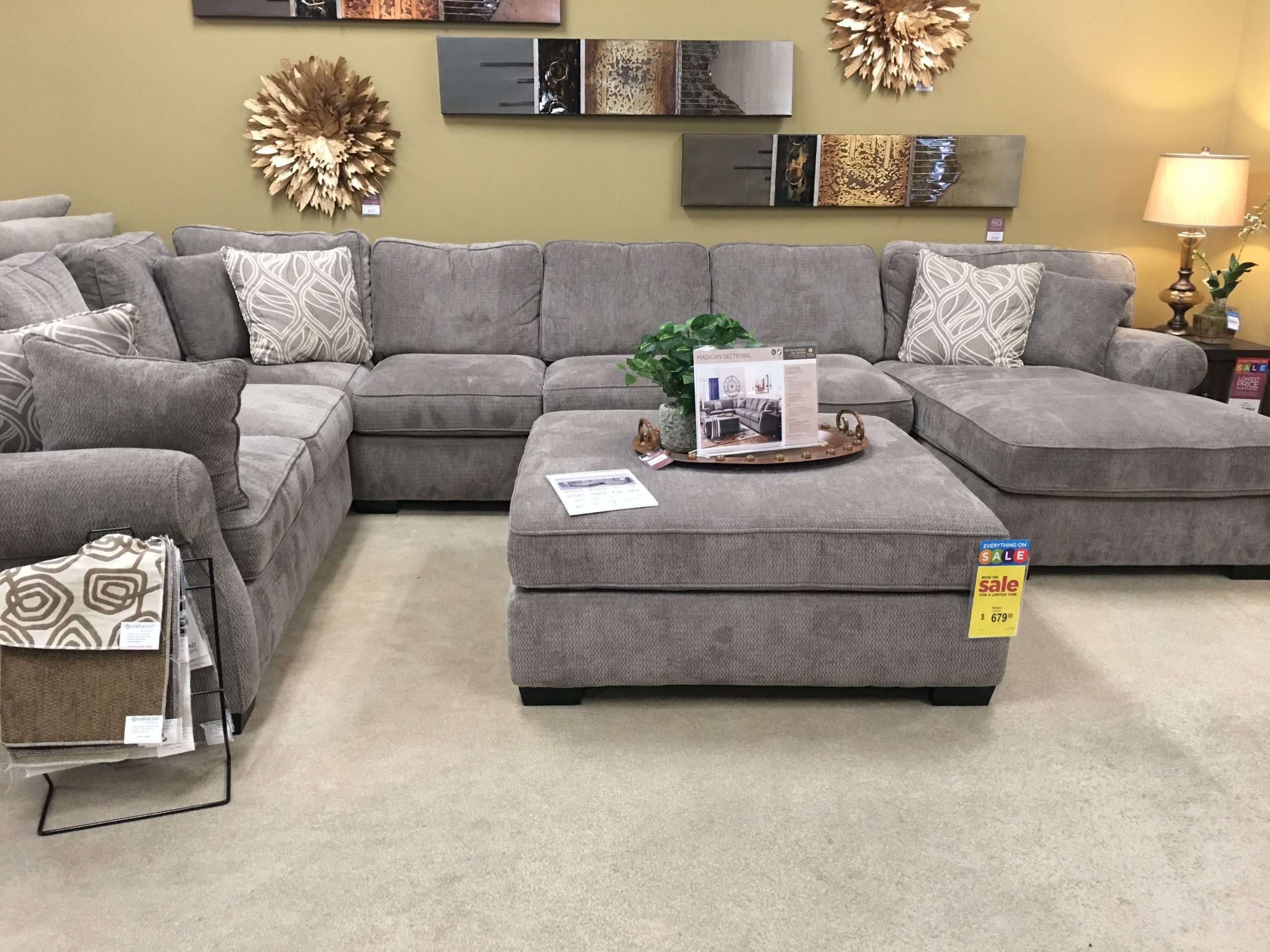 Brilliant Gray Sectional Sofa Modular Lounges Melbourne throughout