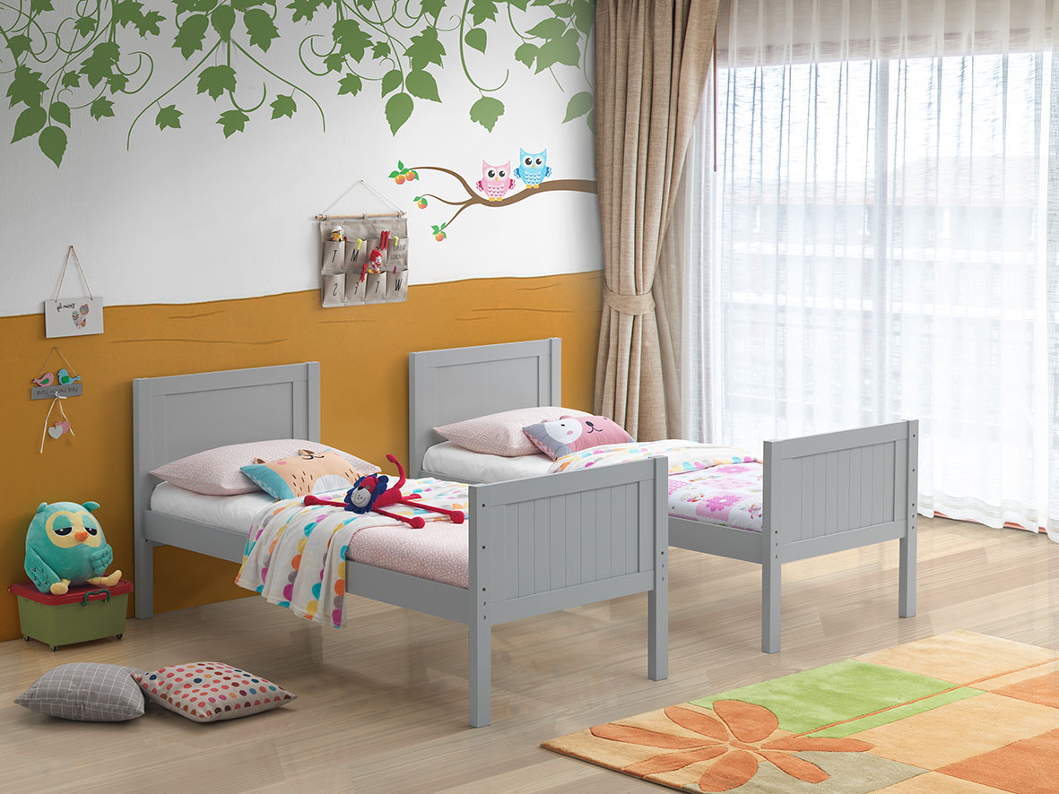 Bunk Bed 2022 – Orbelle.com in Creating a Cozy Sleepover Haven with the Orbelle 302 Gray Bunk Bed