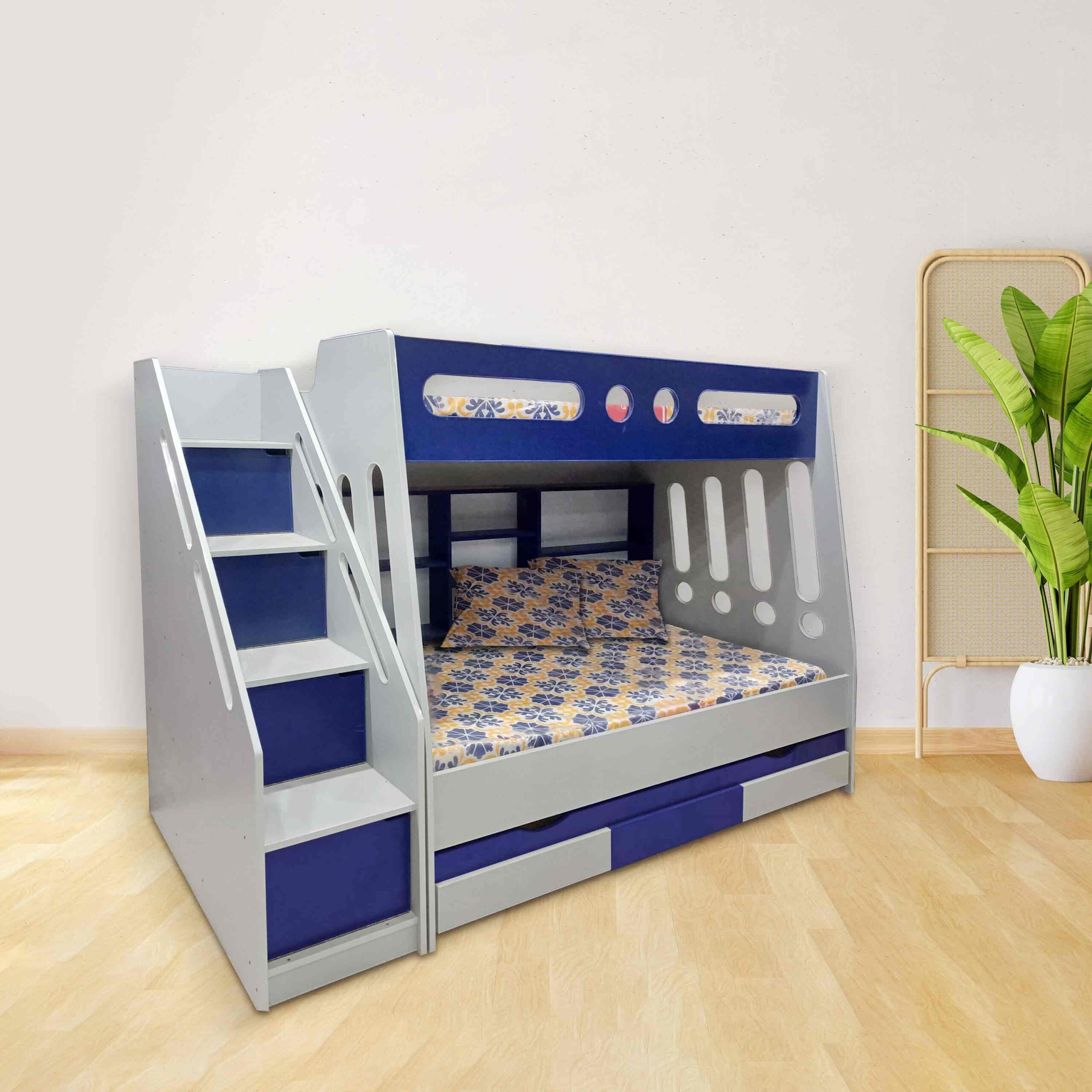 Bunk Bed – Blue Beauty – Kiddie's Furniture pertaining to What Parents Love Most About the Emma Mason Julian Bunk Bed in Blue