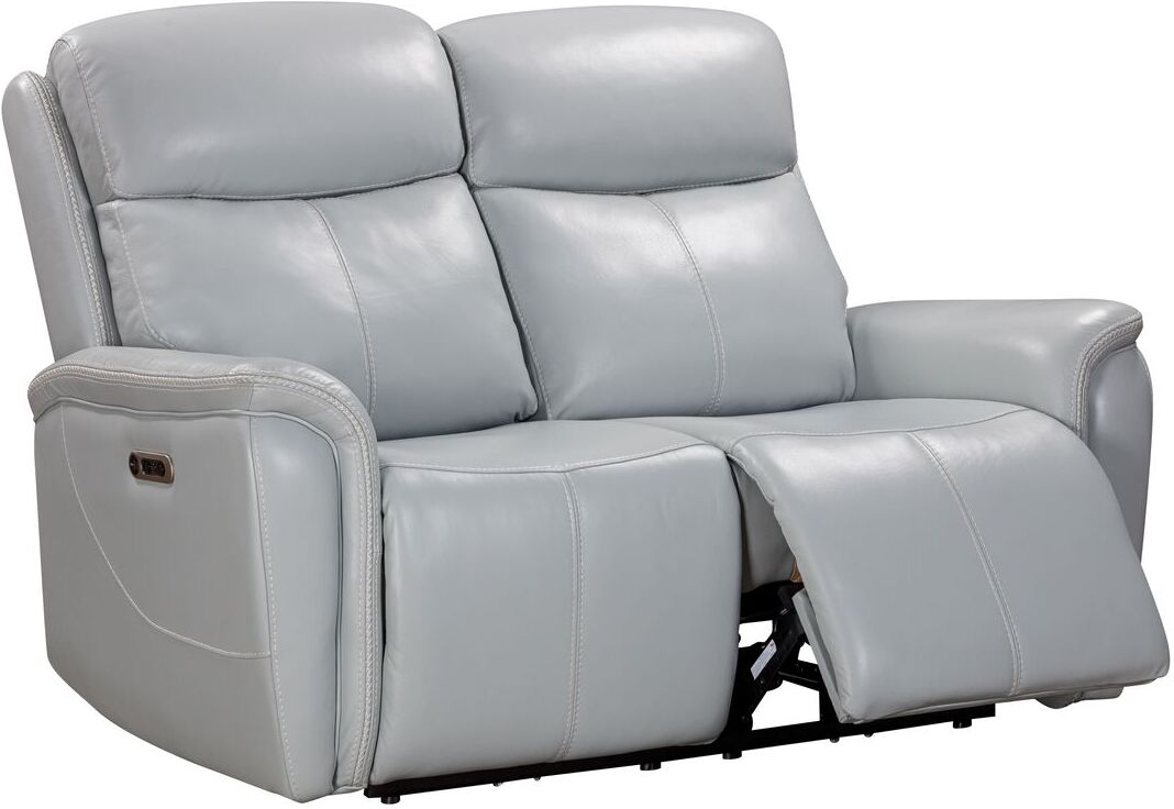 Cascade Power Reclining Loveseat In Seamist Grey By Parker House ... in Exploring the Durability and Design of the Cascade Seamist Grey Power Sofa