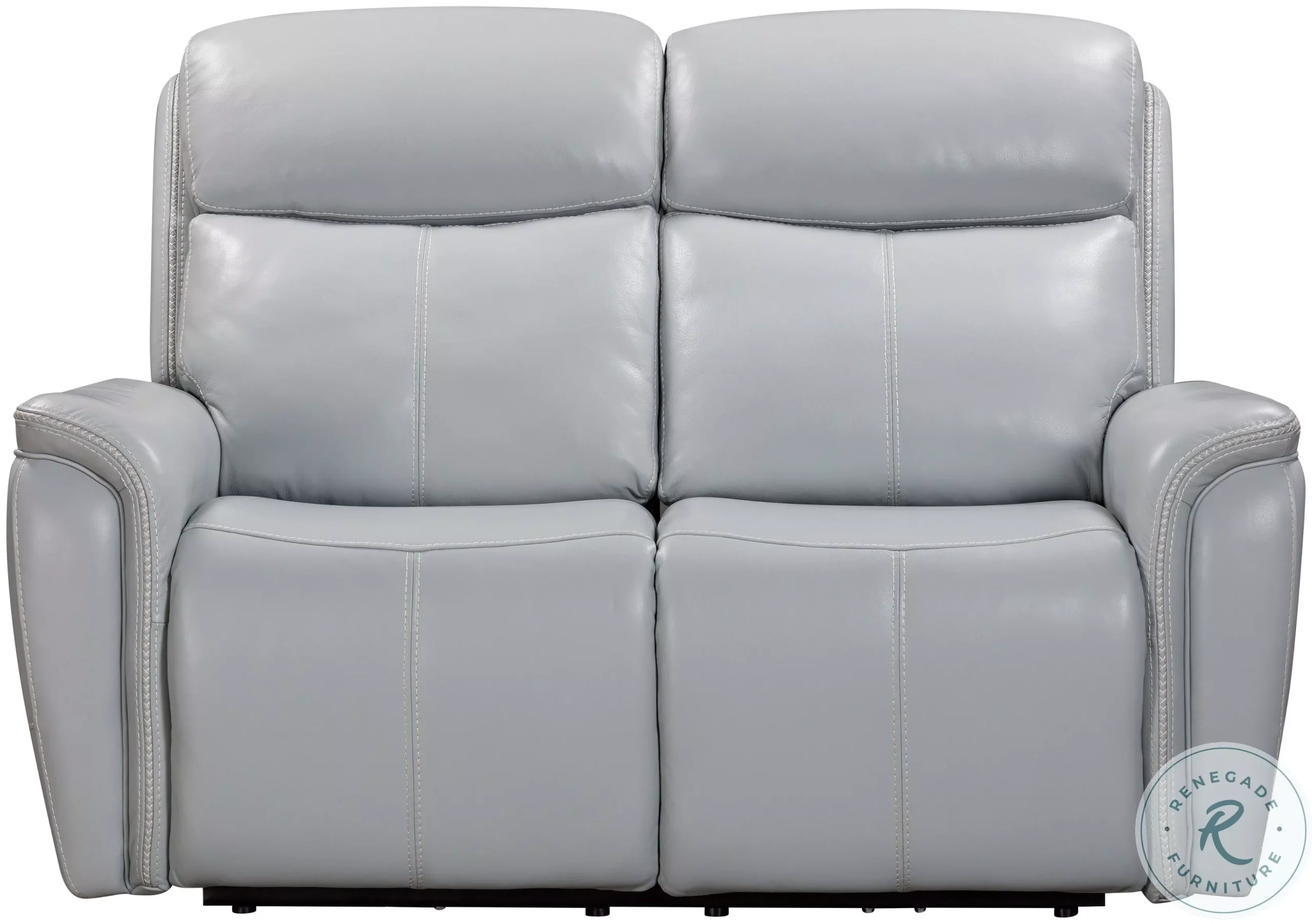 Cascade Seamist Grey Power Reclining Loveseat With Power Headrest From ... regarding Exploring the Durability and Design of the Cascade Seamist Grey Power Sofa
