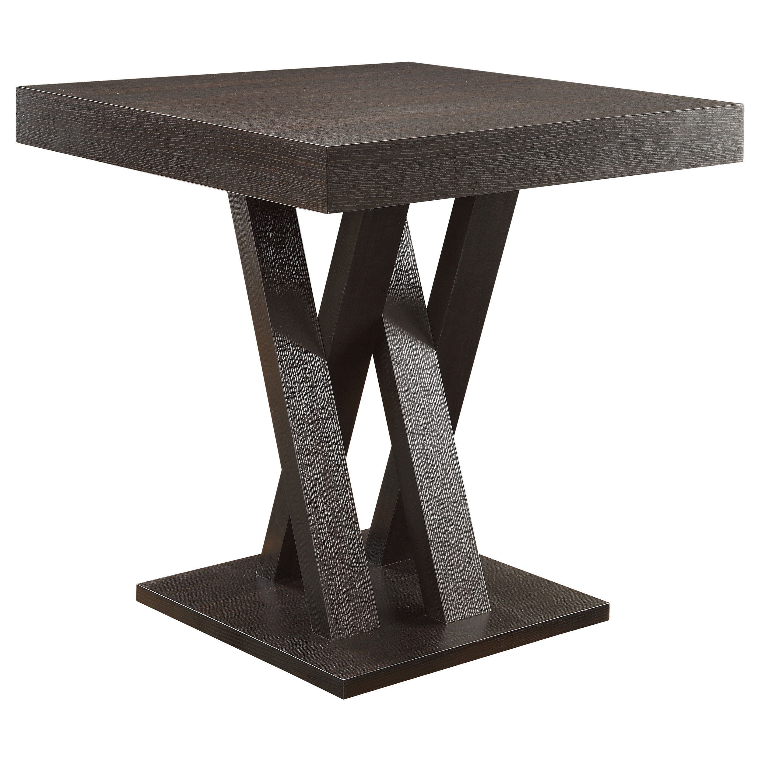 Coaster Furniture Freda Square 36-Inch Counter Height Dining Table ... in