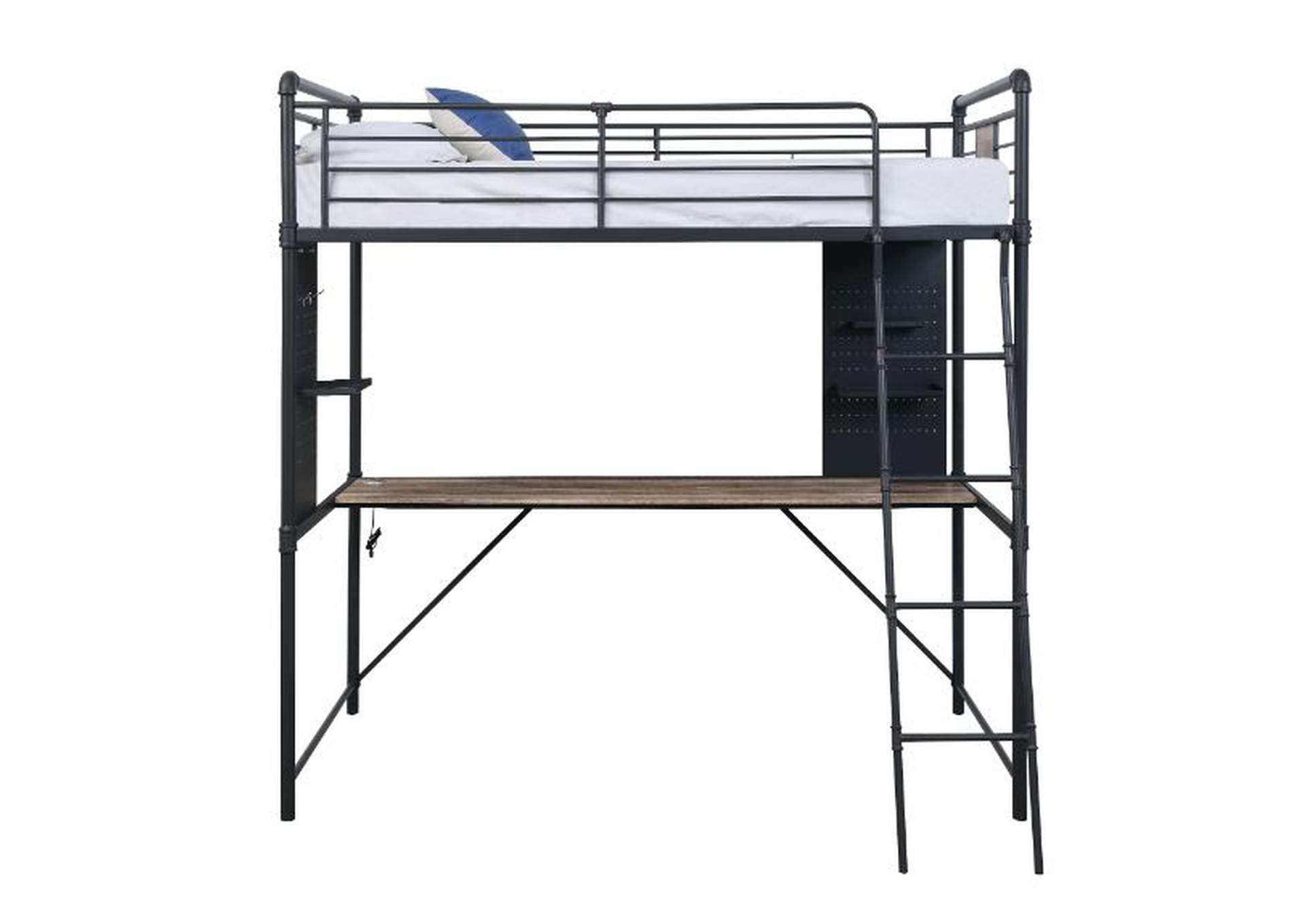 Cordelia Twin Loft Bed W Desk intended for Navigating the ACME Cordelia Twin Loft Bed Installation Process