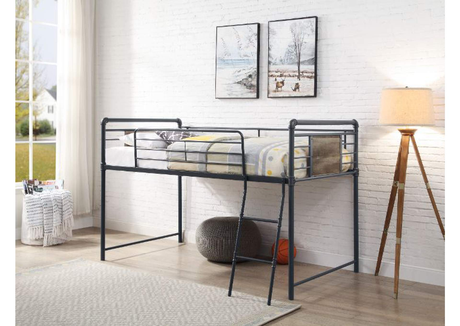 Cordelia Twin Loft Bed W Slide within Navigating the ACME Cordelia Twin Loft Bed Installation Process