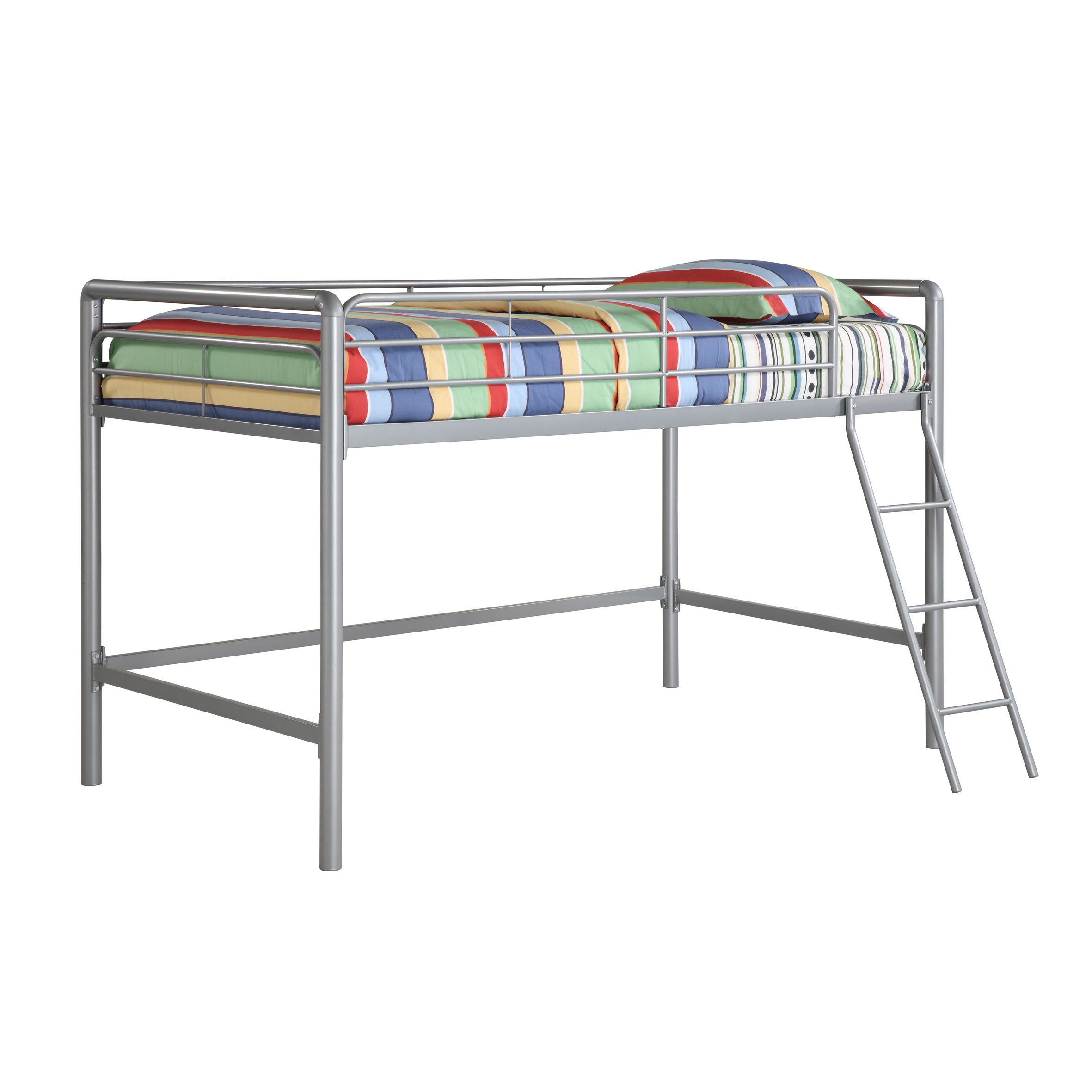 Dhp Junior Twin Low Loft Bed & Reviews | Wayfair.ca regarding From Playtime to Study Time How a Twin Low Loft Bed Transforms a Child's Space